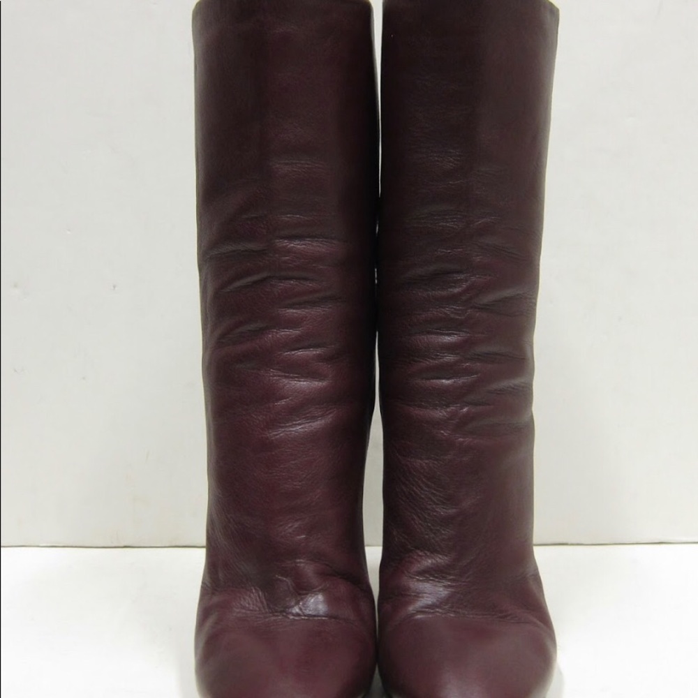 Jimmy Choo Cranberry Round-toe Ankle Boots - Picture 2 of 8